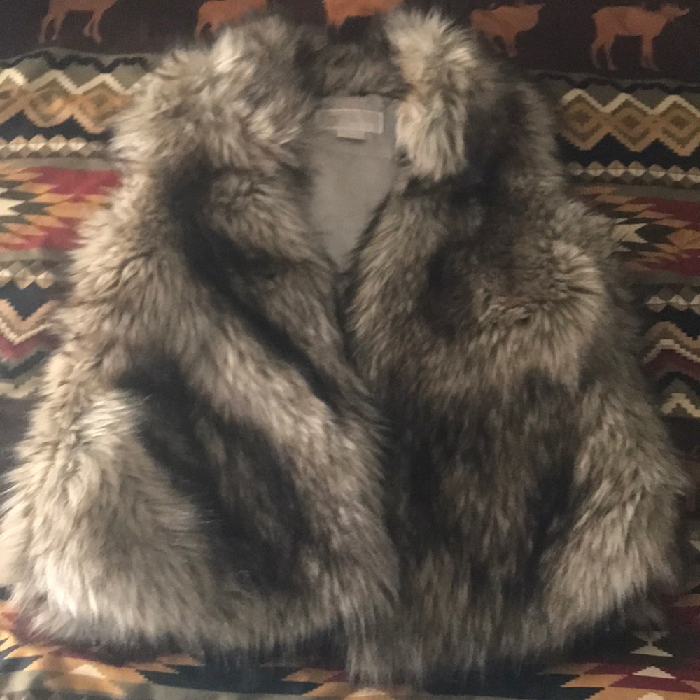 Michael Kors Faux Fur Vest